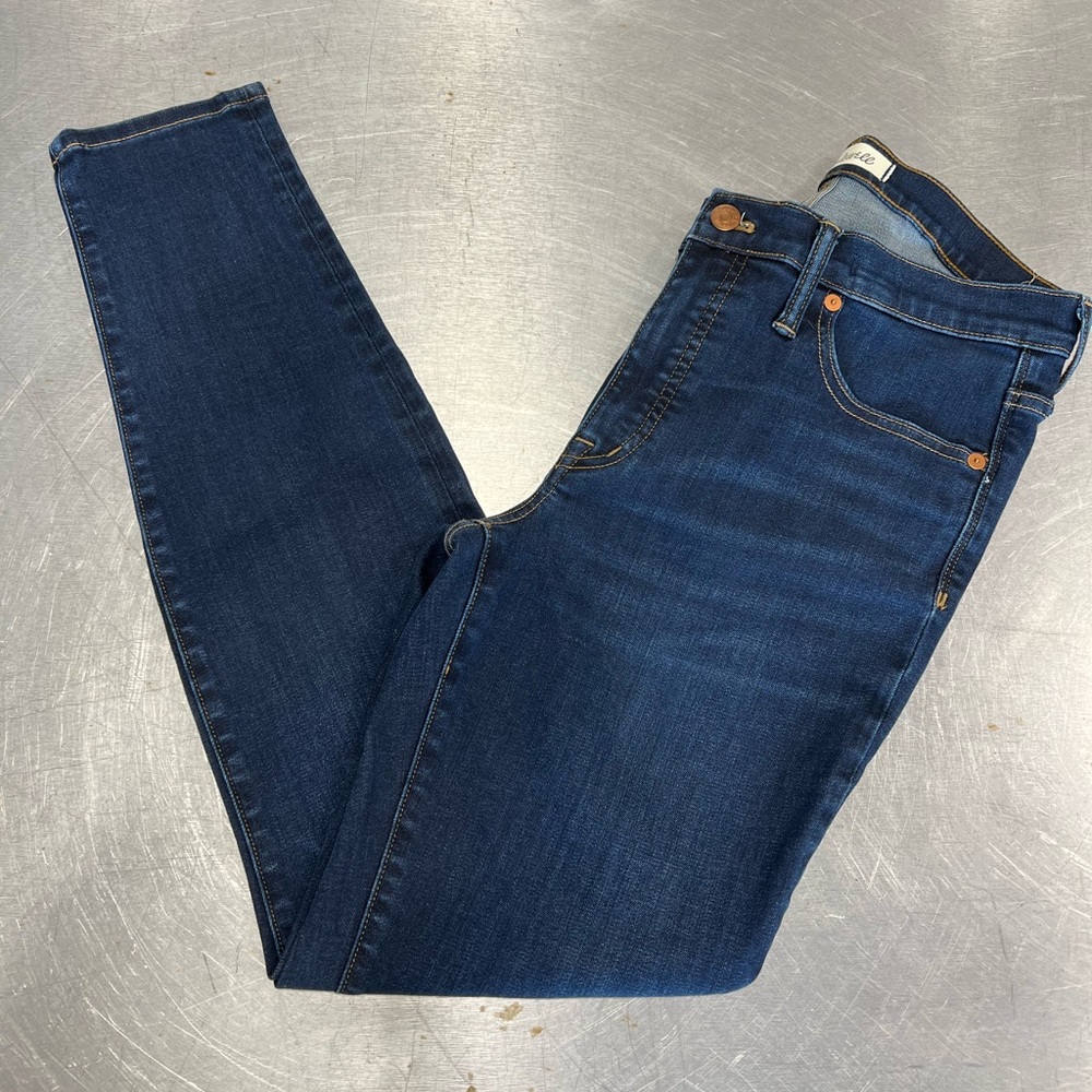 Madewell 9” high rise skinny jeans size 30